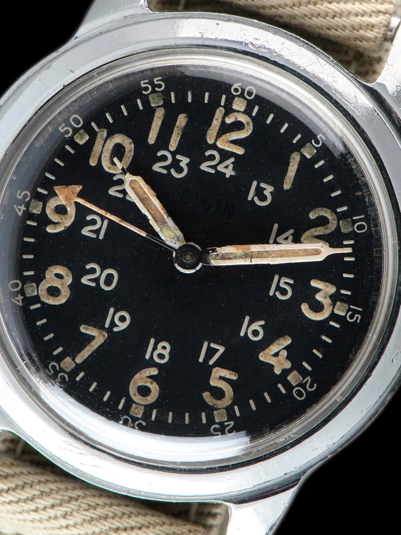 1950s Elgin Type A17A U.S Military Navigator