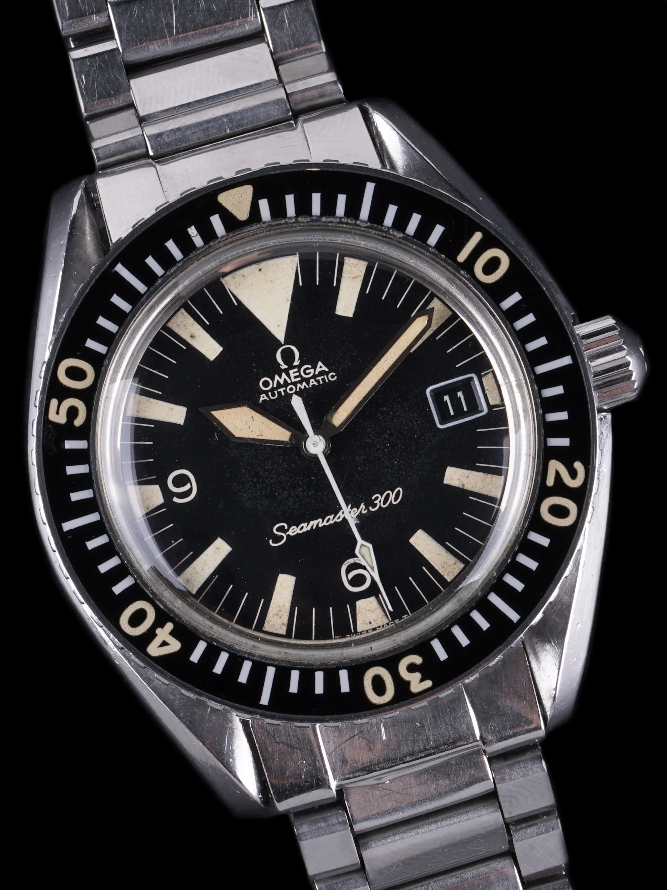 1969 Omega Seamaster 300 (Ref. 166.024) "Big Triangle" W/ Archive