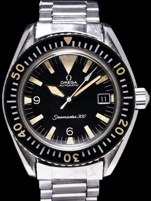 1969 Omega Seamaster 300 (Ref. 166.024) "Big Triangle" W/ Archive