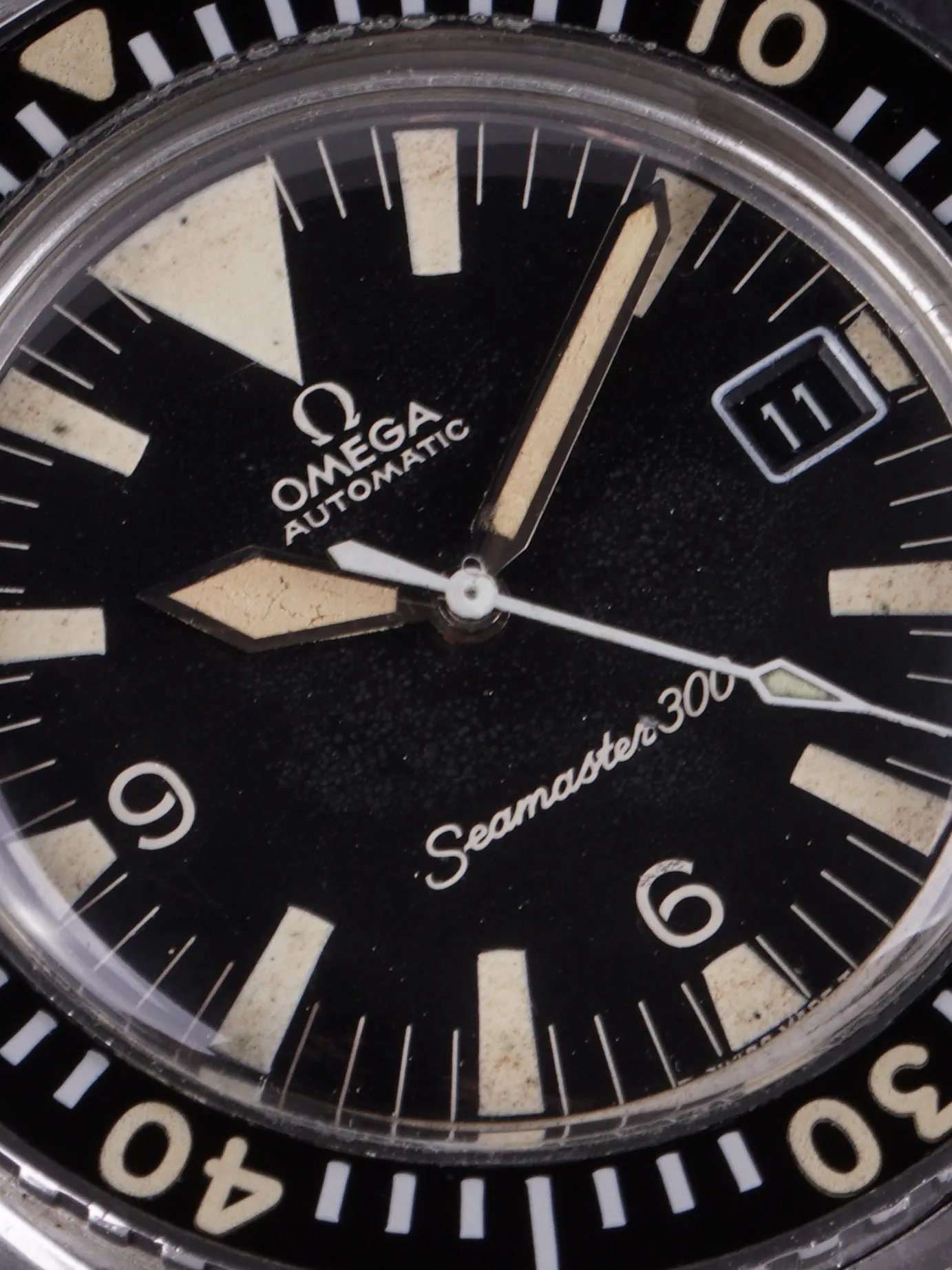 1969 Omega Seamaster 300 (Ref. 166.024) "Big Triangle" W/ Archive