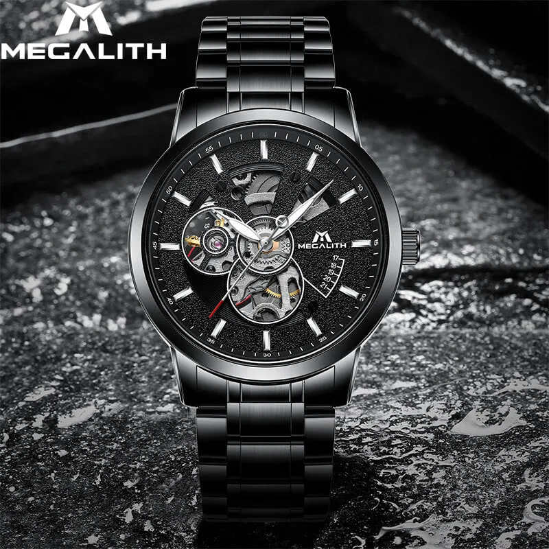 8070M | Mechanical Men Watch | Stainless Steel Band