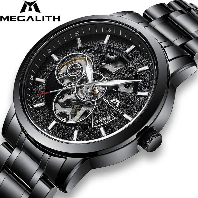 8070M | Mechanical Men Watch | Stainless Steel Band