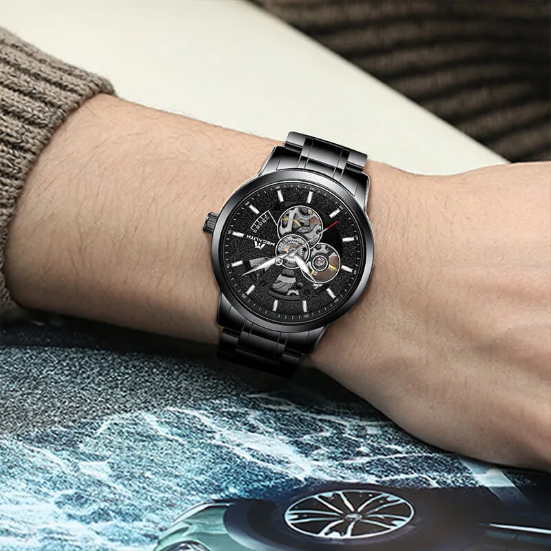 8070M | Mechanical Men Watch | Stainless Steel Band