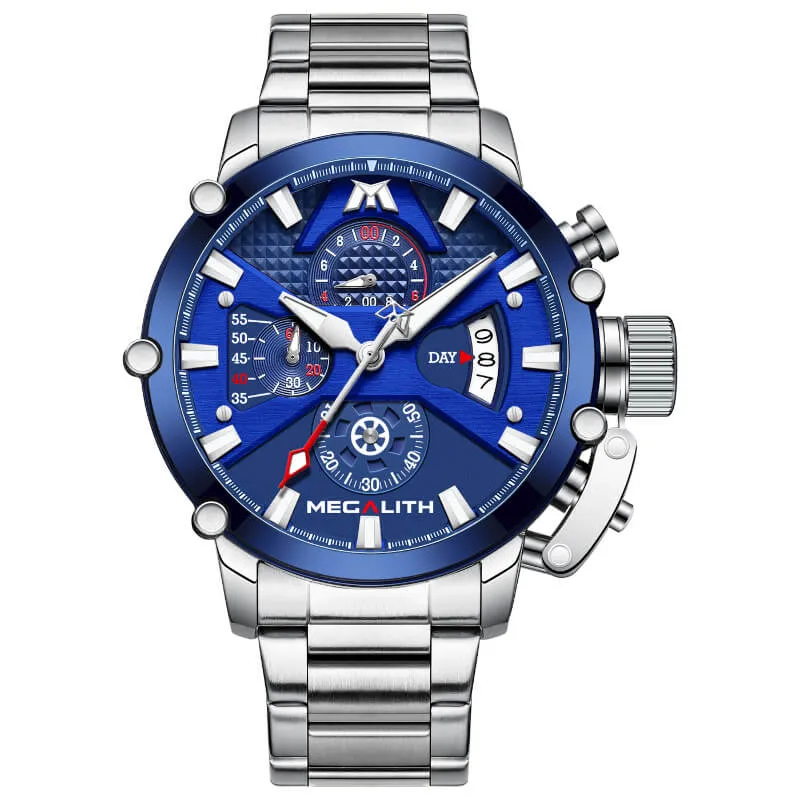 8219M | Quartz Men Watch | Stainless Steel Band