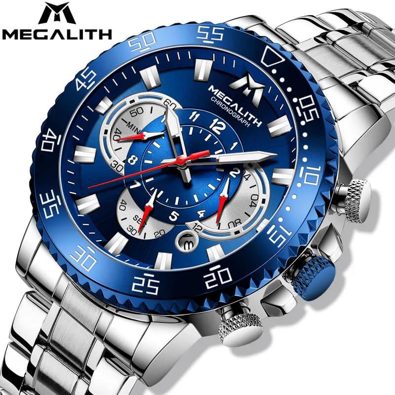 8226M | Quartz Men Watch | Stainless Steel Band