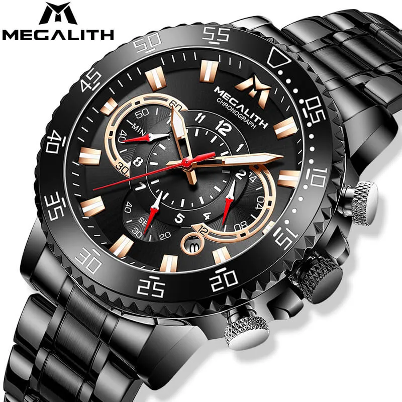 8226M | Quartz Men Watch | Stainless Steel Band