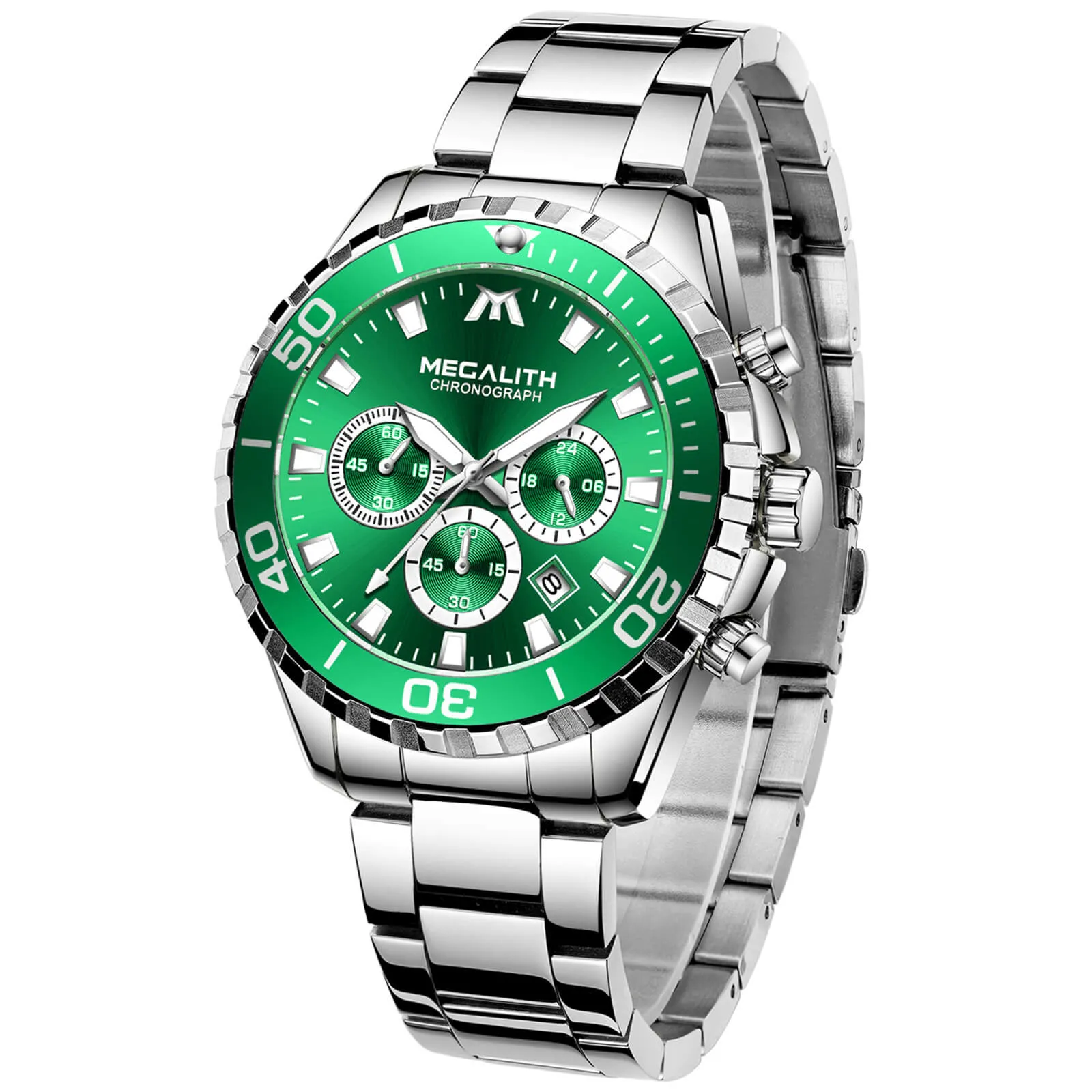 8241M | Quartz Men Watch | Stainless Steel Band