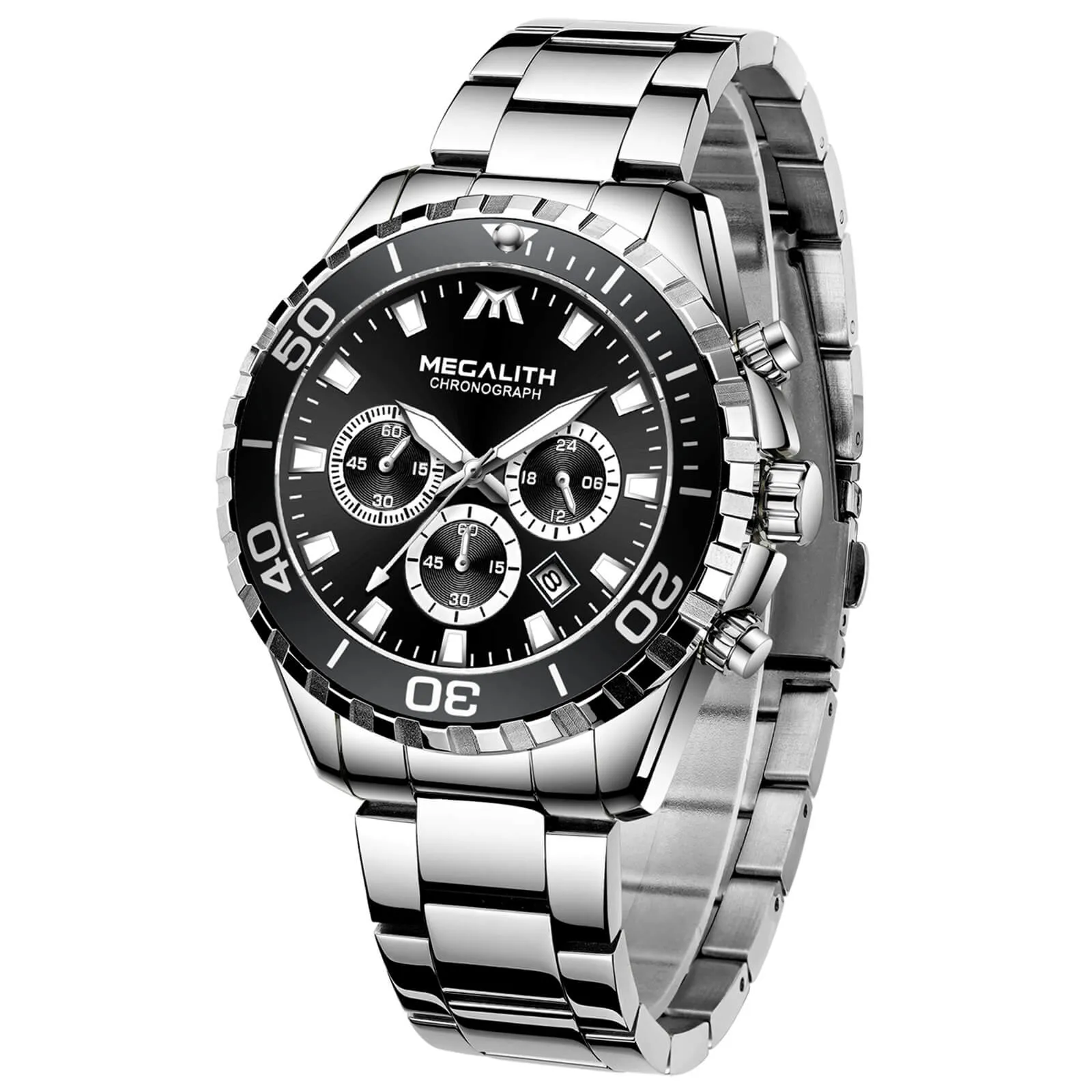 8241M | Quartz Men Watch | Stainless Steel Band