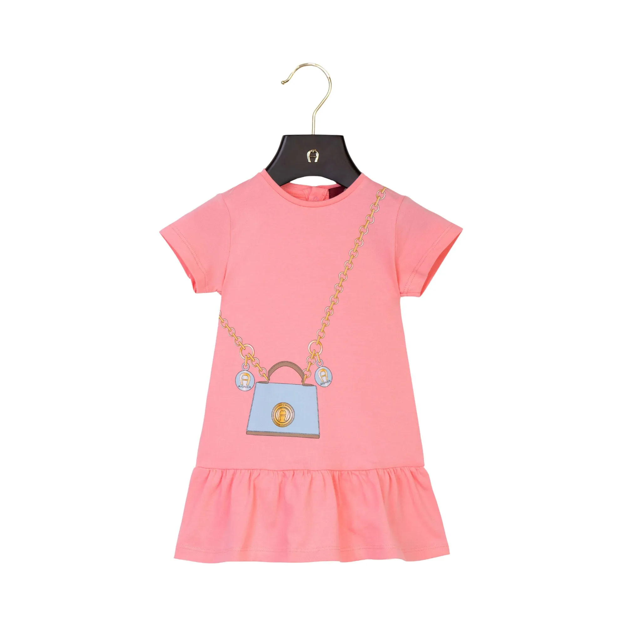 Aigner Kids Baby Girl's Peach Dress