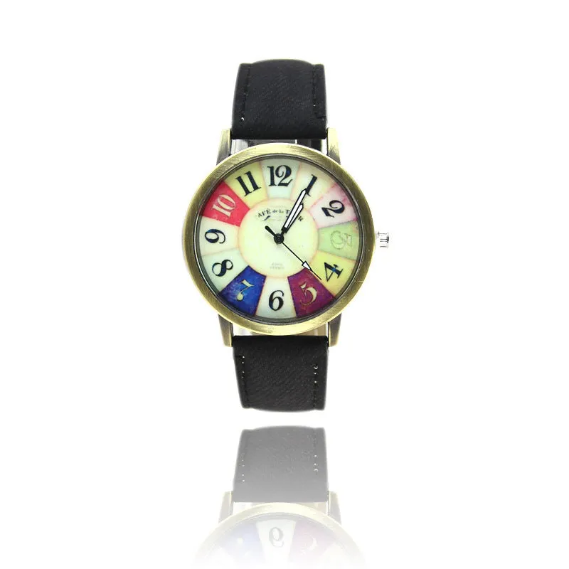 American Vintage Harajuku Graffiti Denim Watch