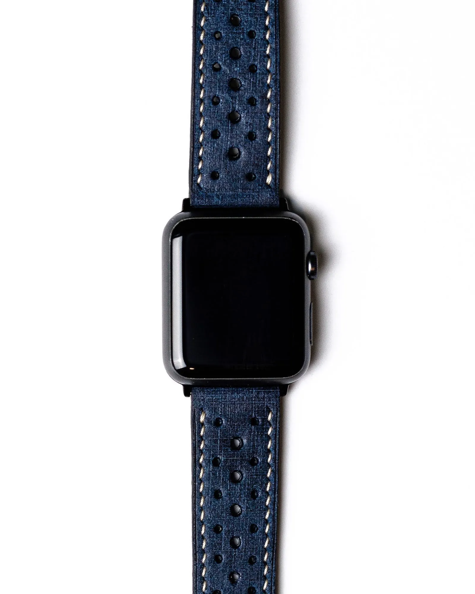 Apple Watch Strap | Denim Textured Leather