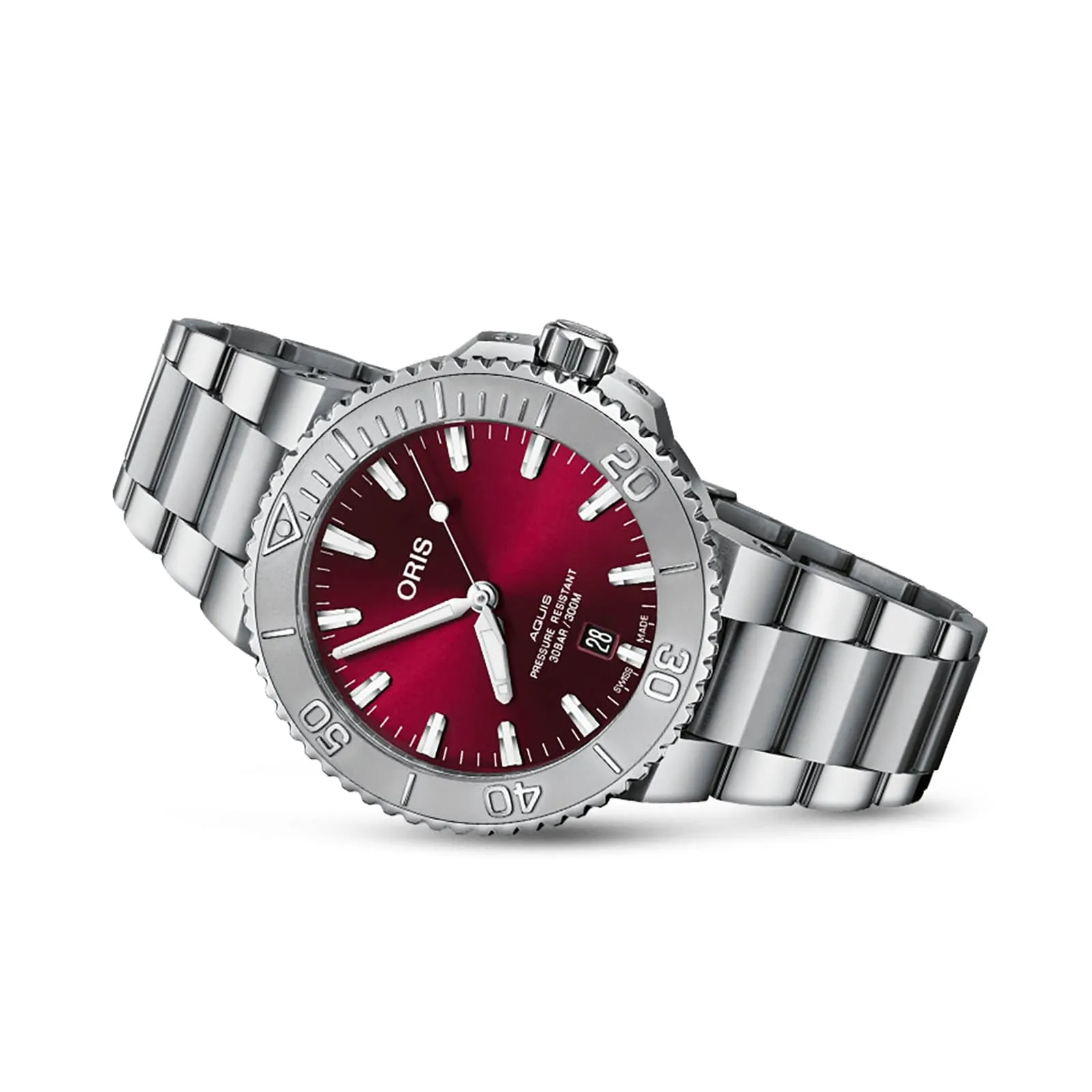 Aquis Date Relief Cherry Edition (41.5mm)