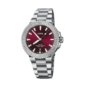 Aquis Date Relief Cherry Edition (41.5mm)