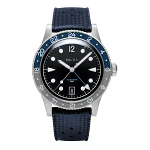 BALTIC AQUASCAPHE GMT GREY (BLUE RUBBER)