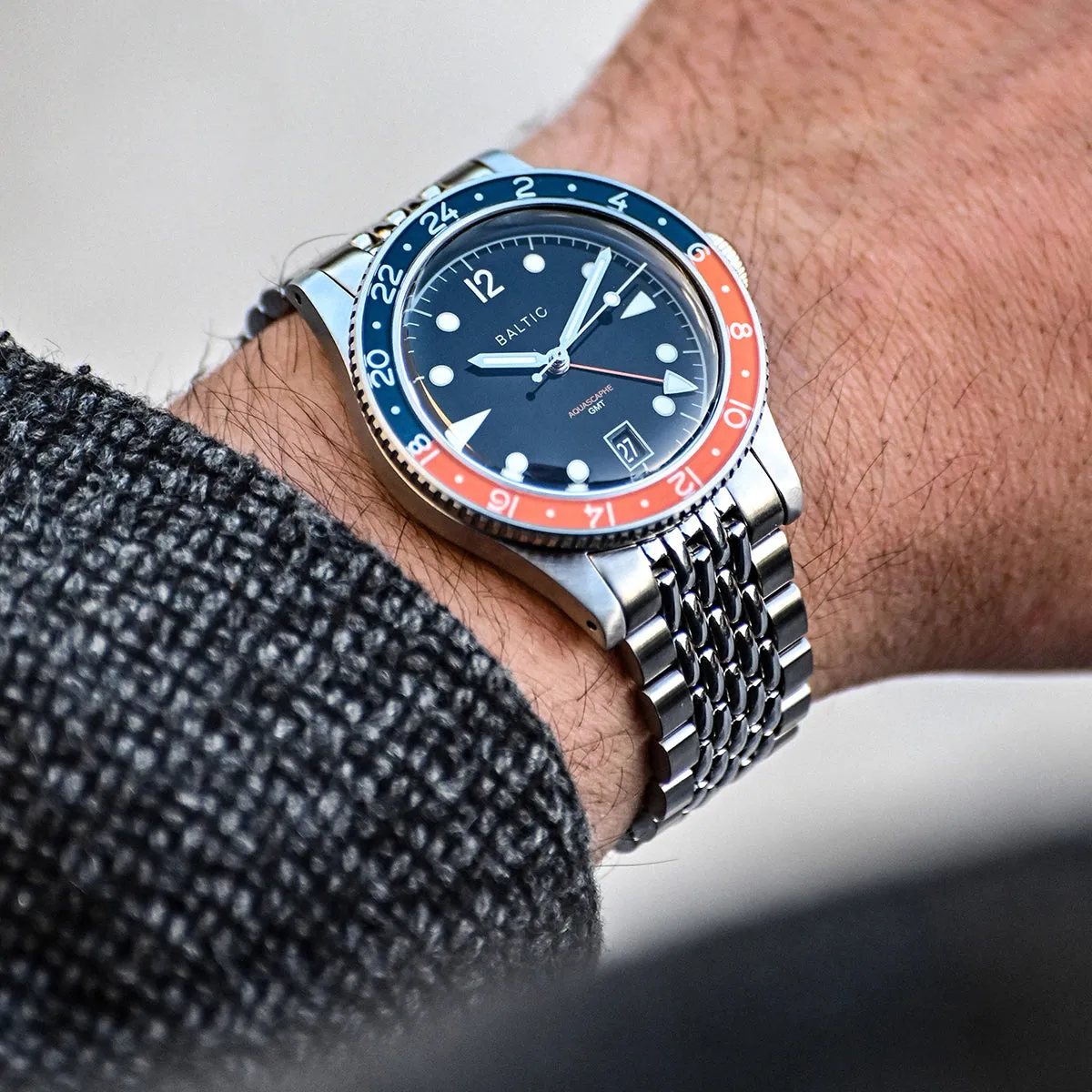 BALTIC AQUASCAPHE GMT ORANGE