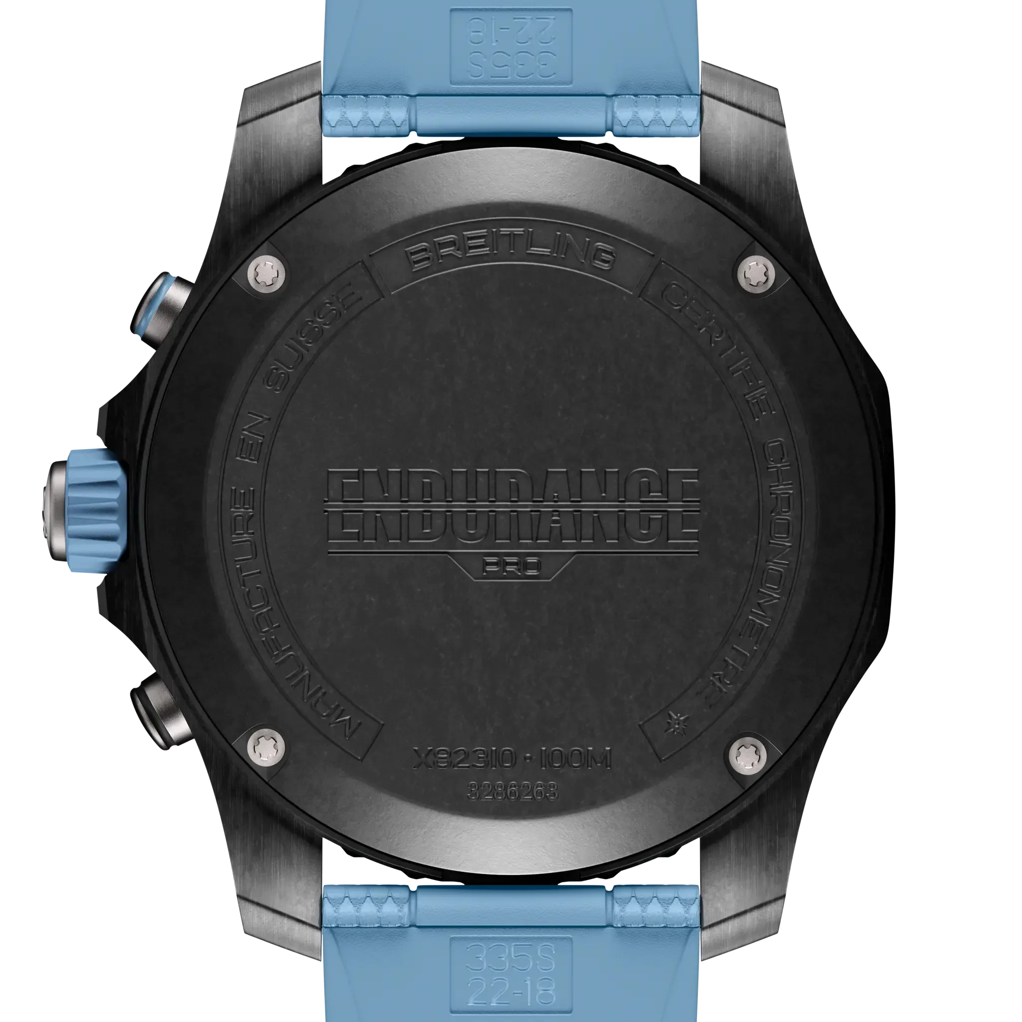 Breitling Endurance Pro 44 Watch with Light Blue Strap