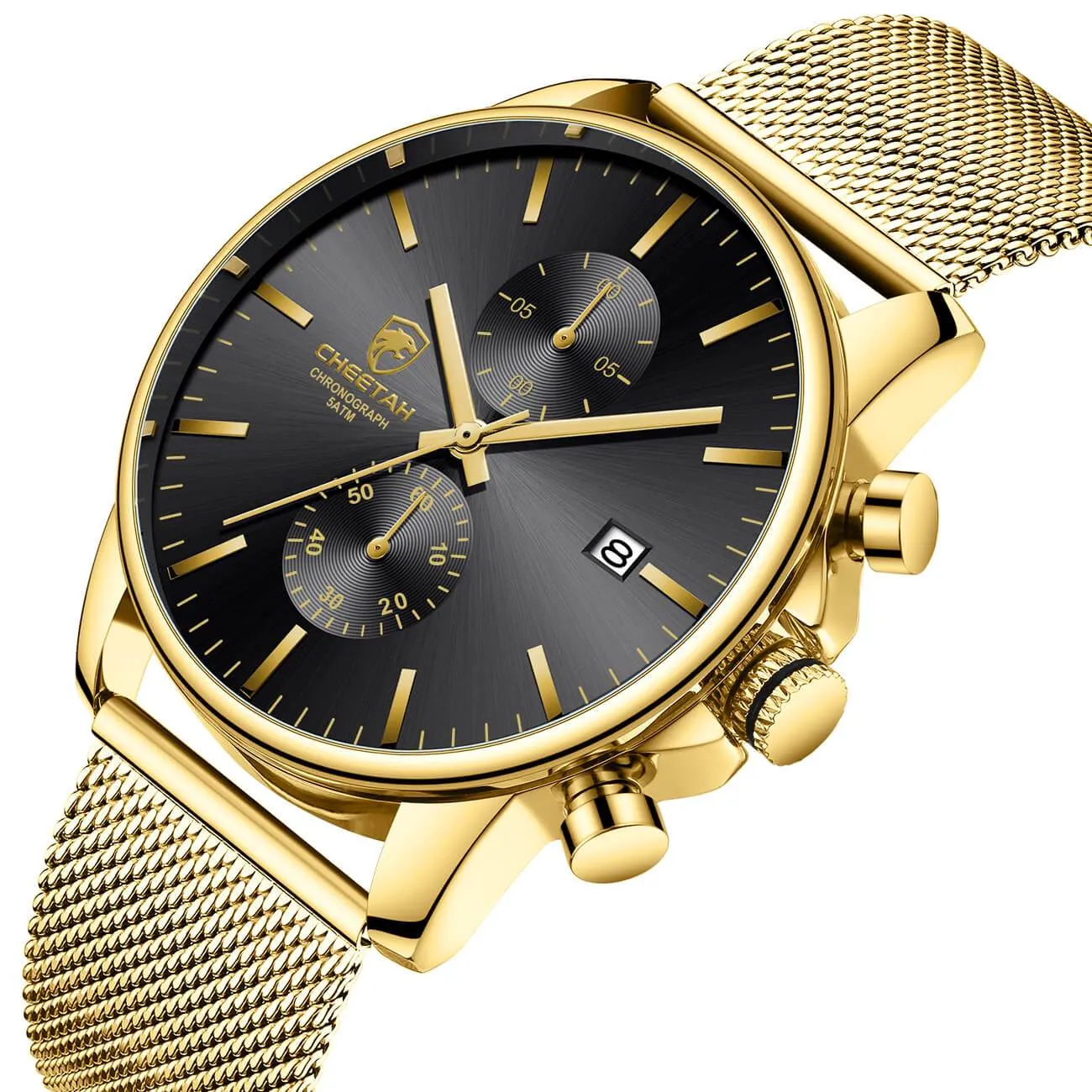 CHEETAH CH1604 ARISTO X4 - Men's Gold Chronograph Watch