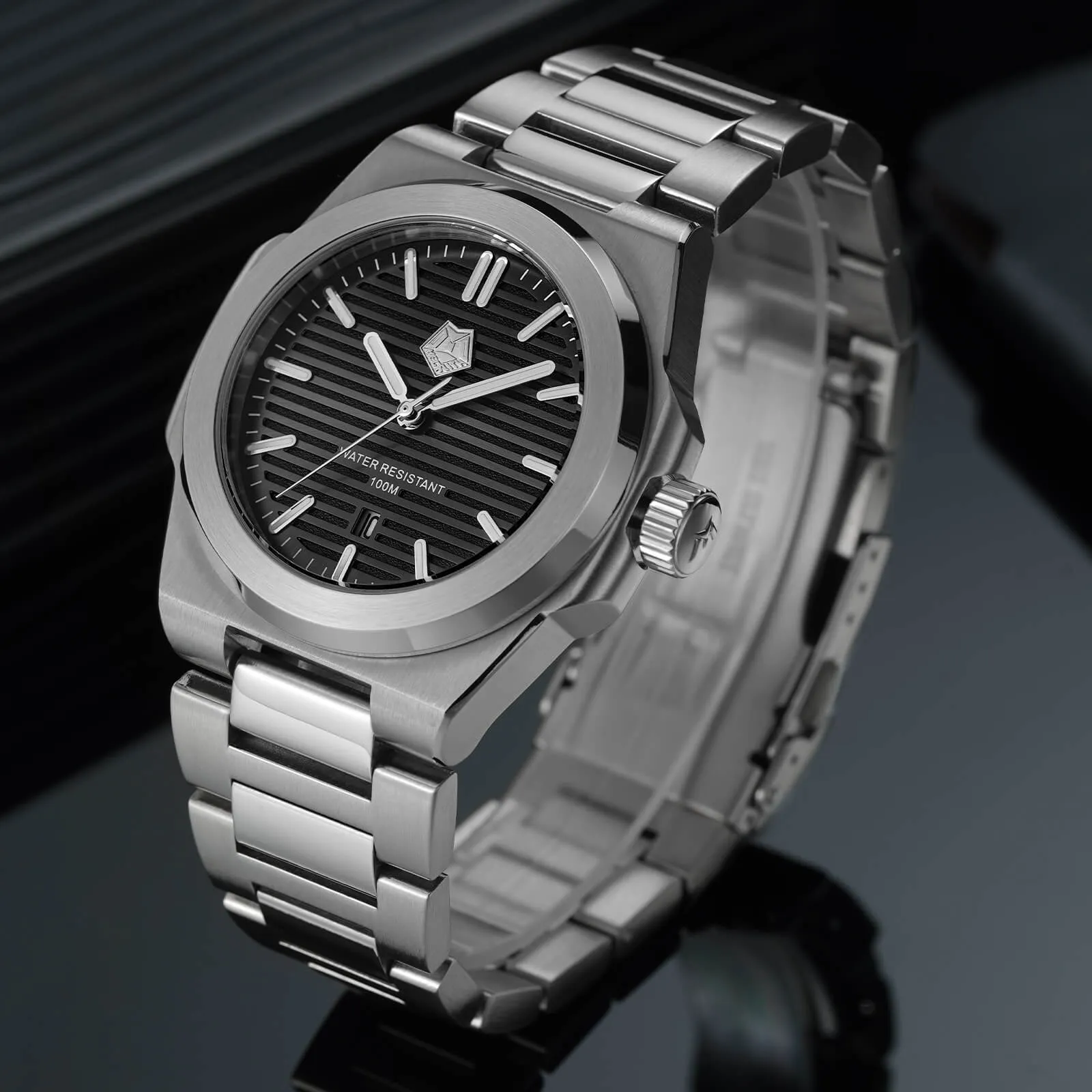 Chronograph Watch | Solid Steel | 8399M