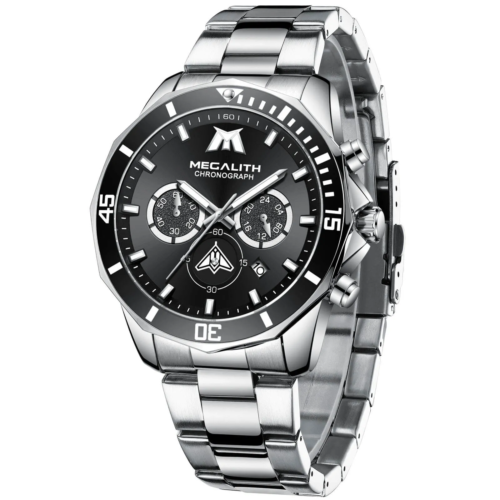 Chronograph Watch | Stainless Steel Band | 8250M