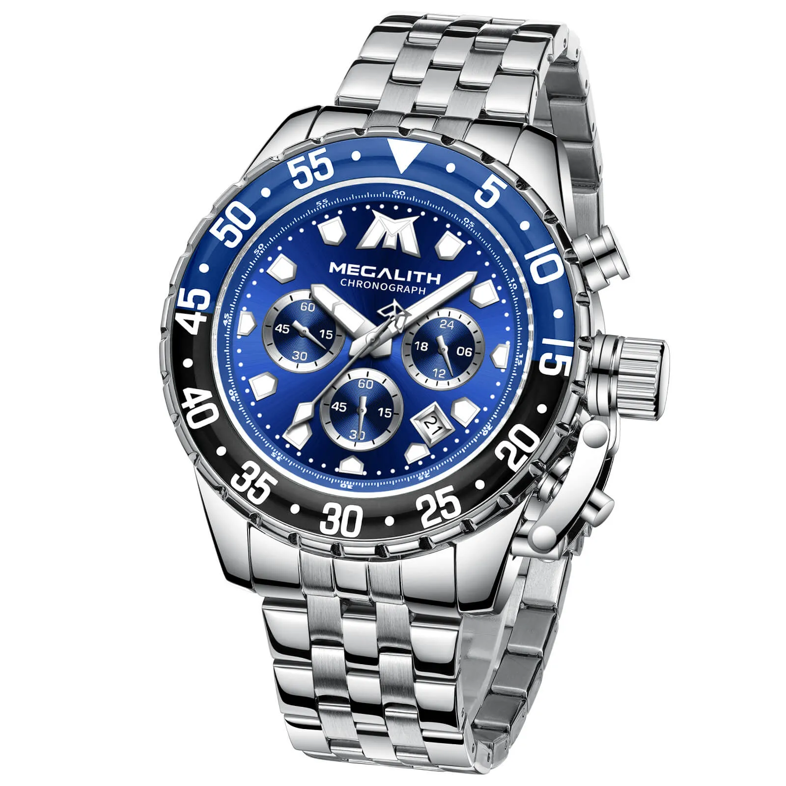 Chronograph Watch | Stainless Steel Band | 8260M