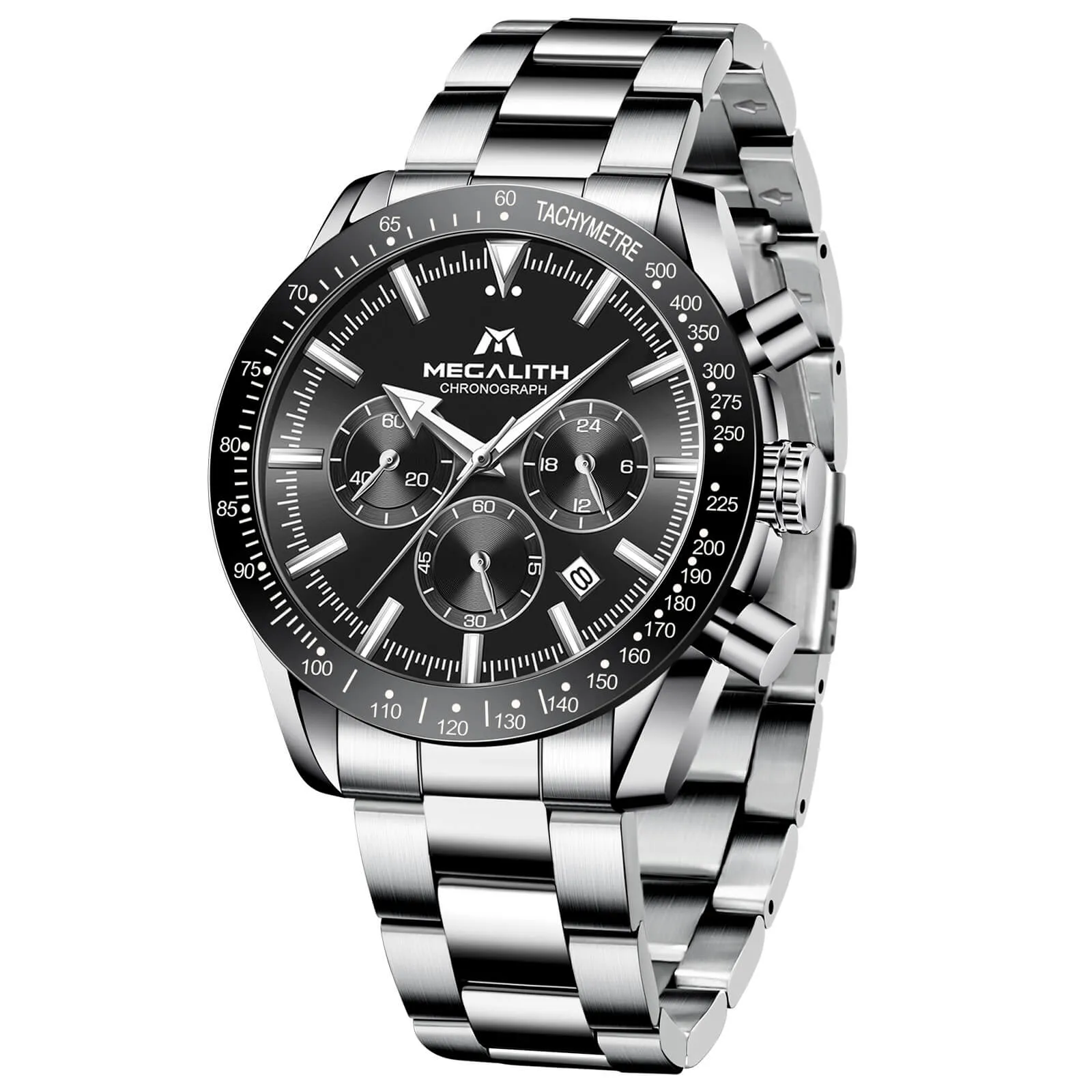 Chronograph Watch | Stainless Steel Band | 8271M