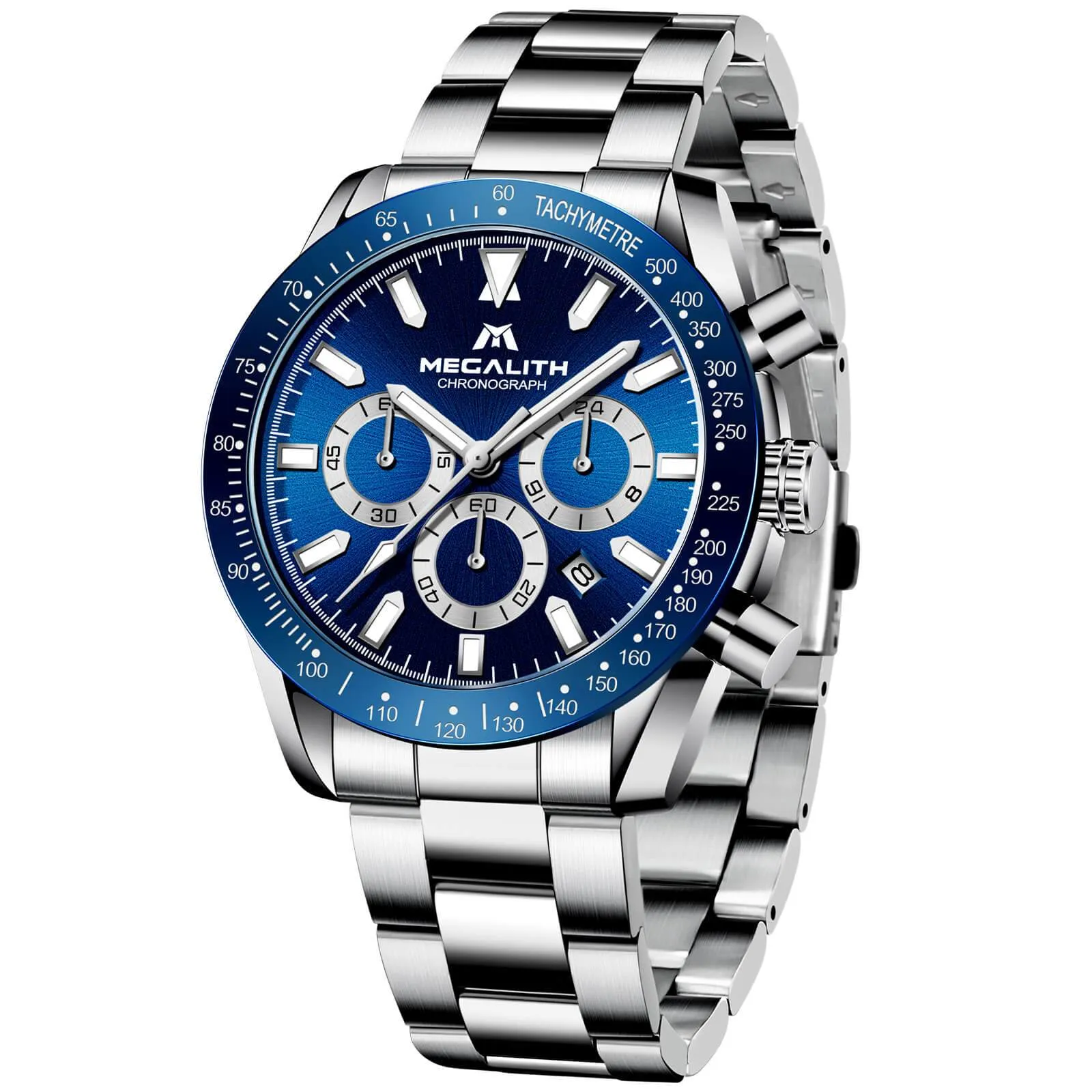 Chronograph Watch | Stainless Steel Band | 8273M