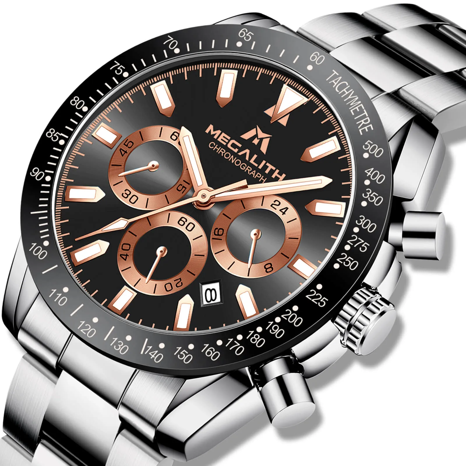 Chronograph Watch | Stainless Steel Band | 8273M