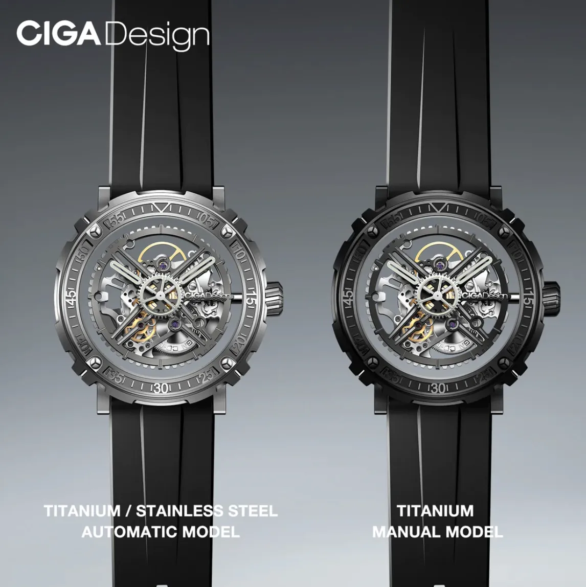 CIGA Design M-Series Magician Titanium Automatic Watch