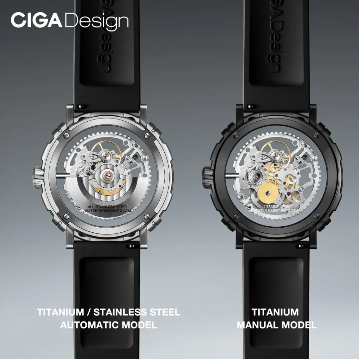 CIGA Design M-Series Magician Titanium Automatic Watch