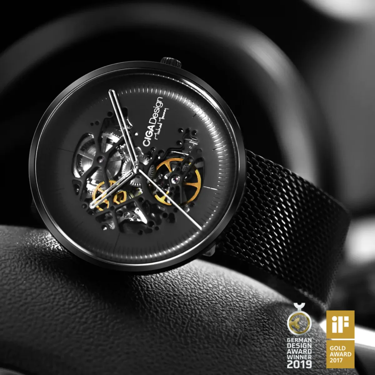 CIGA Design MY-Series Black Automatic Watch