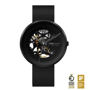 CIGA Design MY-Series Black Automatic Watch