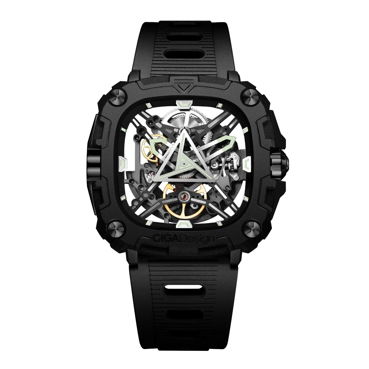 CIGA Design X-Series Eye Of Horus Black Automatic Watch