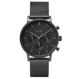 Cluse Black Aravis Chronograph Men's Watch CW0101502007