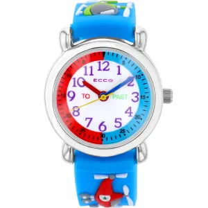 ECC Kids Helicopter Blue Strap Watch