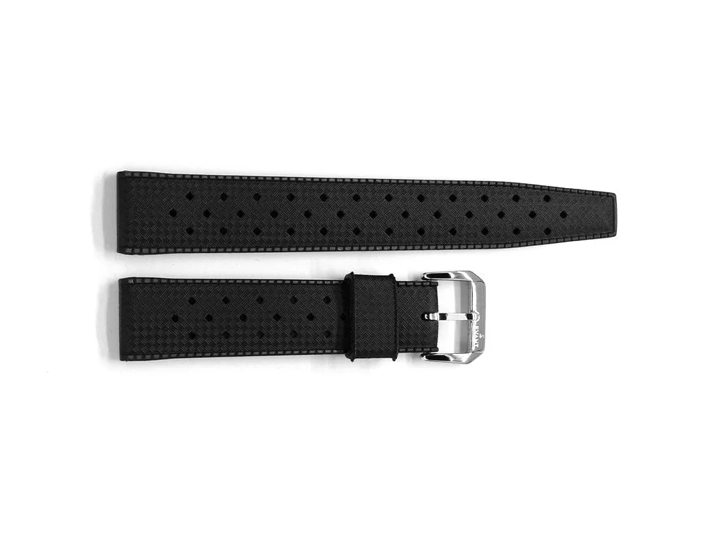 Evant Black Tropic Rubber Strap