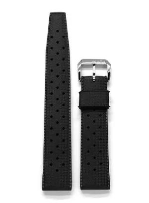 Evant Black Tropic Rubber Strap