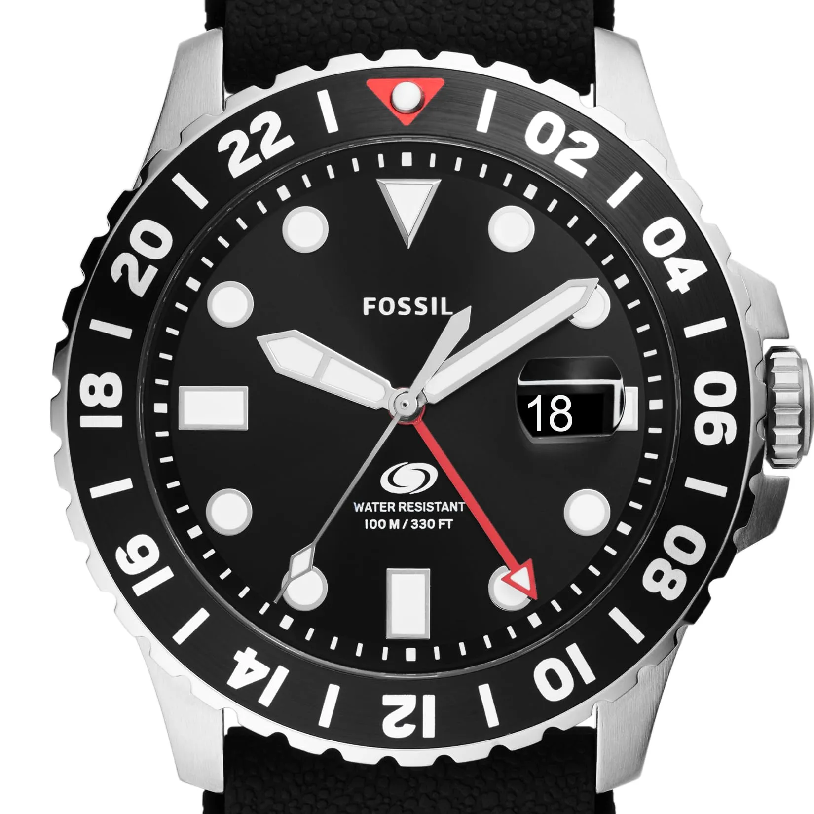 Fossil Analog Black Dial Men's Watch-FS6036