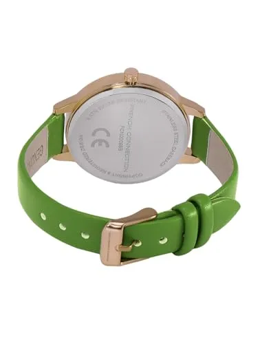 French Connection Analog Green Dial Women's Watch-FCN00098B