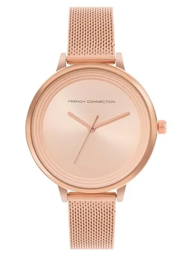 French Connection Analog Rose Gold Dial Women's Watch-FCJPR01