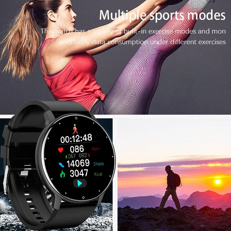 Full Touch Screen Sport Fitness Smartwatch