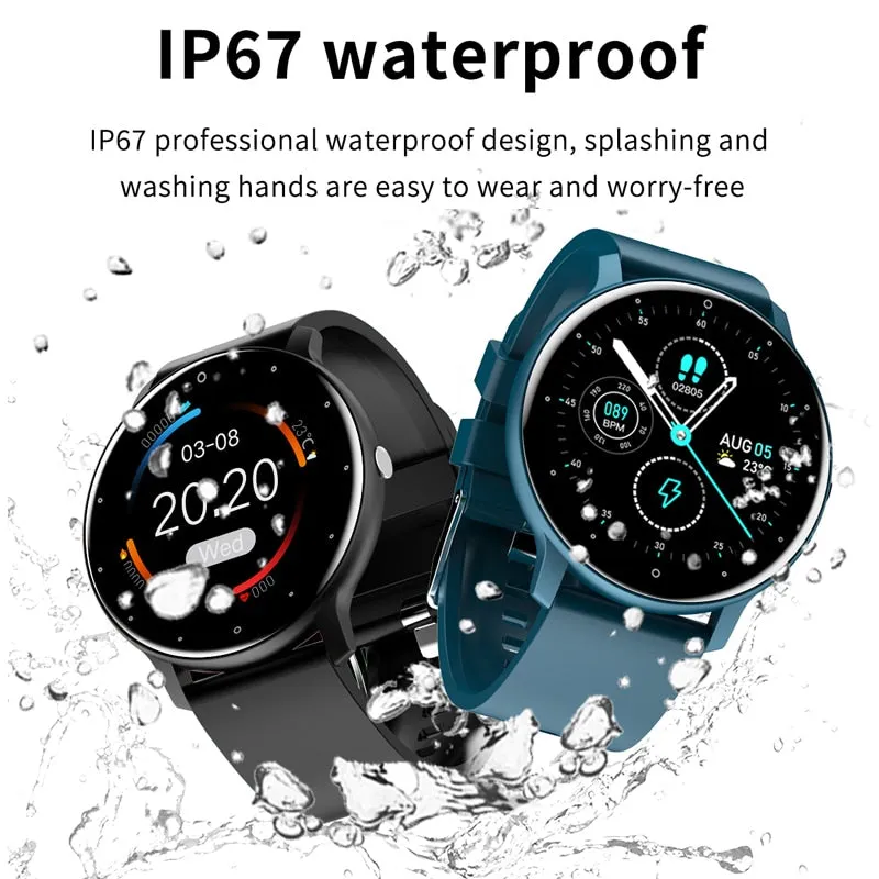 Full Touch Screen Sport Fitness Smartwatch