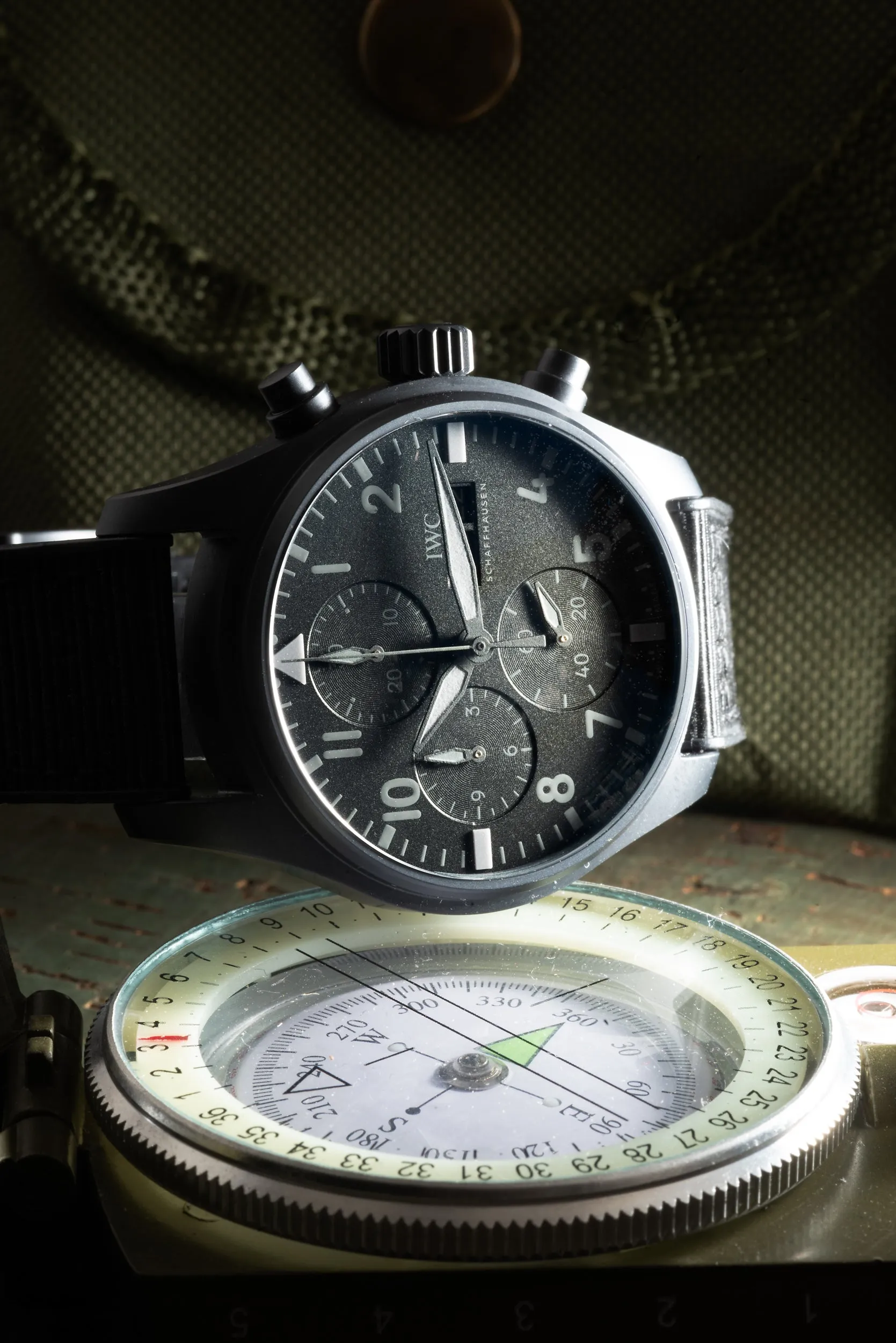 IWC Pilot's Chronograph 41 Top Gun 'Ceratainum'