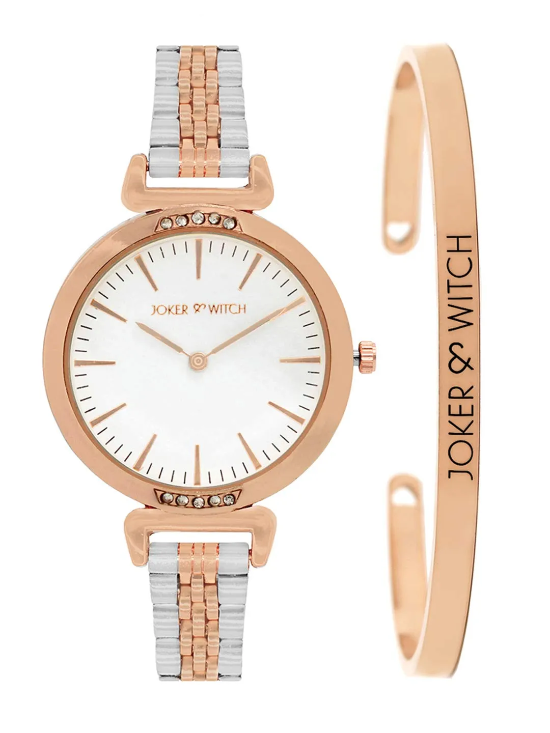 Joker & Witch Amore Watch Bracelet Stack for Women