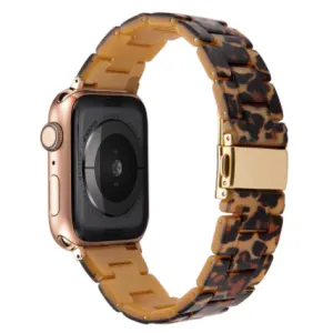 Leopard Resin Apple Watch Band