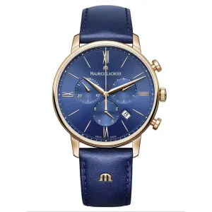 Maurice Lacroix Men's Blue Eliros Watch EL1098-PVP01-411-1