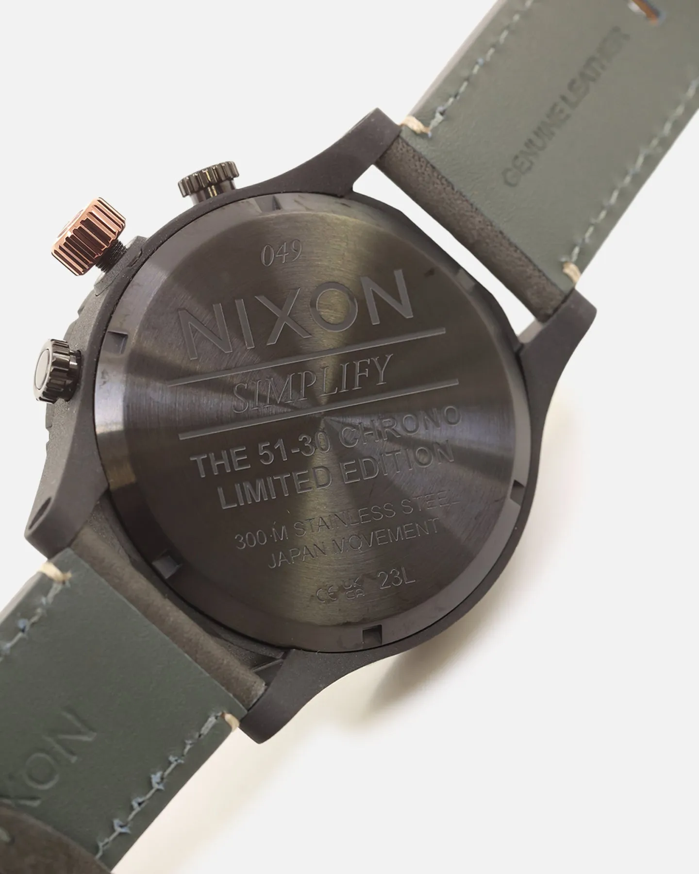 Nixon 51-30 Chrono Black/Pumice/Charcoal