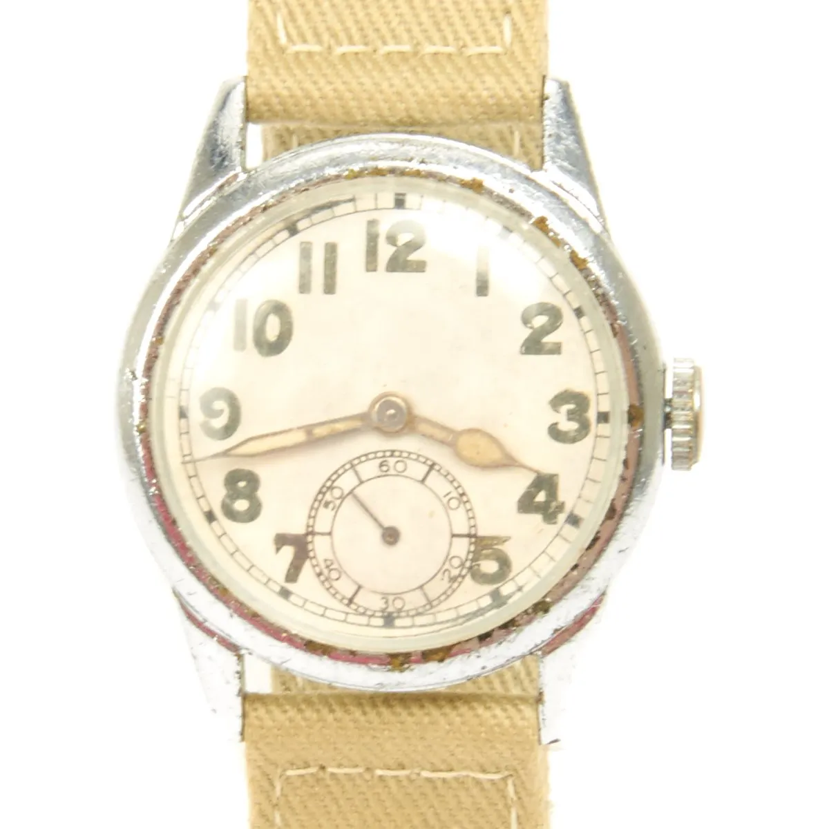 Original U.S. WWII 1942 Army Model 987A Wrist Watch by Hamilton - Fully Functional