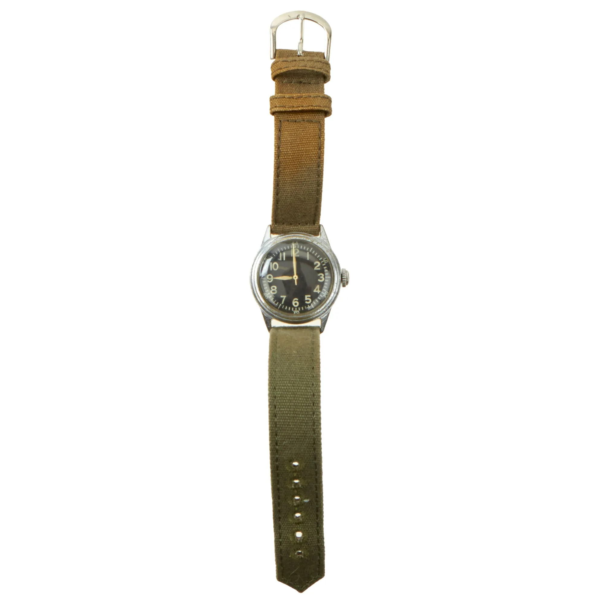 Original U.S. WWII Fully Functional Type A-11 USAAF Wrist Watch by Elgin - Serial # Y668301 (1945)