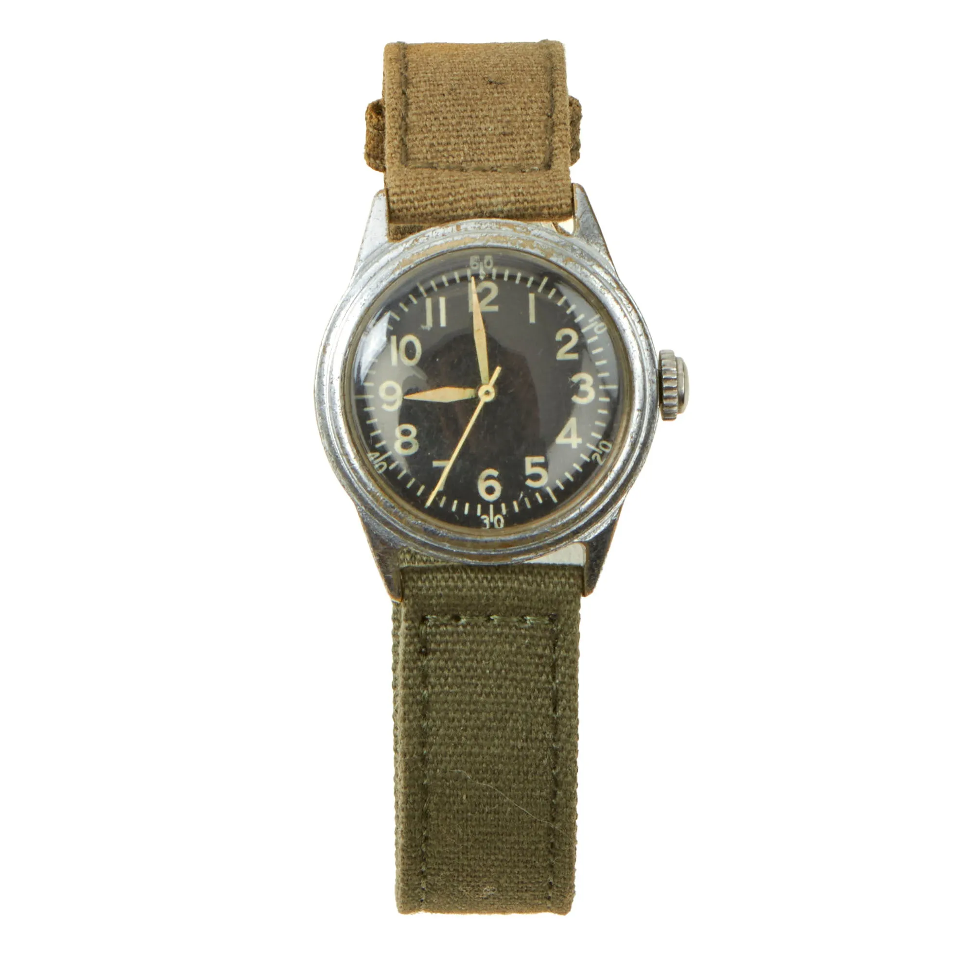 Original U.S. WWII Fully Functional Type A-11 USAAF Wrist Watch by Elgin - Serial # Y668301 (1945)