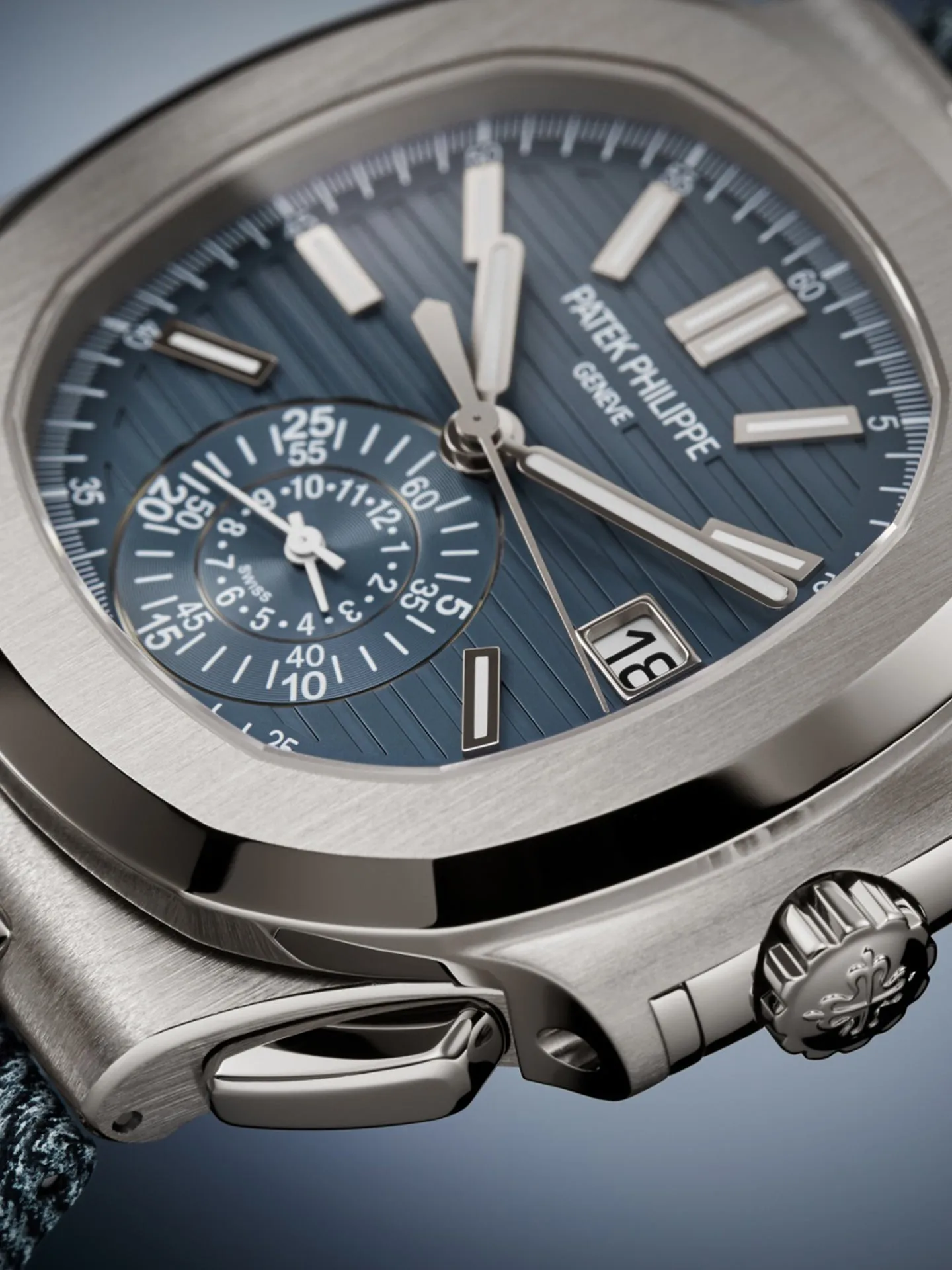 Patek Philippe Nautilus Watch Ref. 5980/60G-001